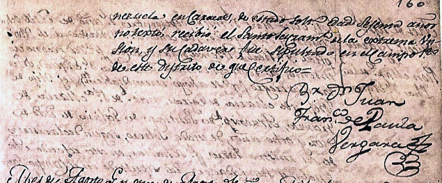 Acta de defunción Miranda 160