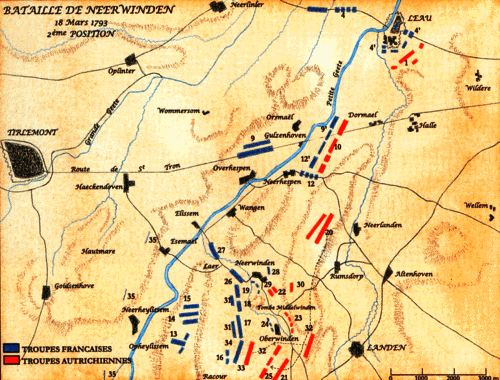 Plan de situación, Neerwinden
