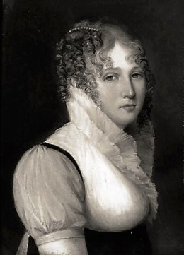 Autorretrato de Delphine de Custine